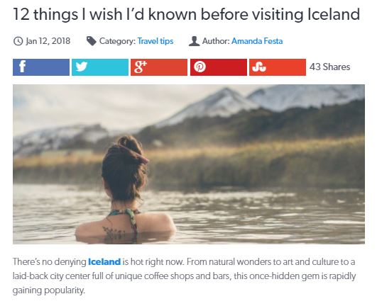 12 things I wish I’d known before visiting&nbsp;Iceland