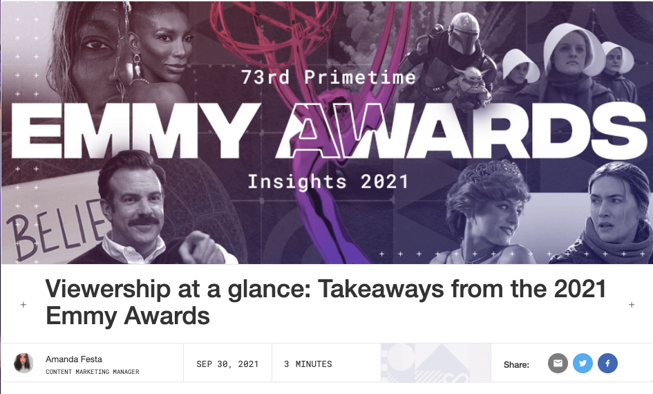 Takeaways from the 2021 Emmy&nbsp;Awards